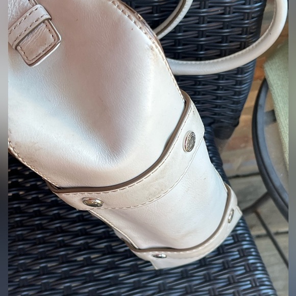 Michael Kors monogram canvas leather satchel vintage - Picture 16 of 16